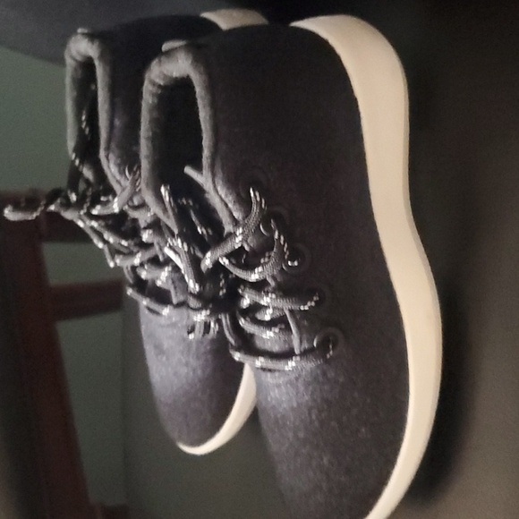 Allbirds Black and White Sneakers Womens Size 5 Wrum W5 - Picture 3 of 14